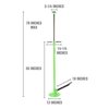 1,500 lb. High-Reach Jack Stand with Foot Pedal Adjustment Pump - image 4