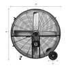 42" BELT DR BARREL FAN - image 4