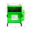 DISC BLOWER FAN 300 CFM - image 3