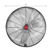24" Oscillating Wall Mount Fan - image 4