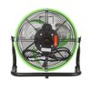 12 in. Tilting Workspace Fan - Green - image 2