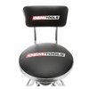 Adjustable Hydraulic Stool with Backrest Black - image 2