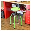 Adjustable Hydraulic Stool Green Set of Two - image 3