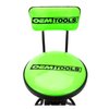Adjustable Hydraulic Stool with Backrest Green - image 2