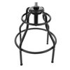 Adjustable Hydraulic Stools with Backrest Green Set of Two - image 4