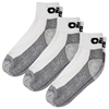 ANKLE SOCK WHITE-L 3 PK - image 1