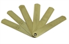 6 BRASS BLADES GAUGES - image 1