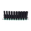 1/2 Drive Deep Impact Socket Set - Metric - image 2