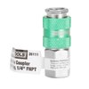High Flow Coupler 1/4" Body 1/4" NPT Female - image 4