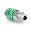 High Flow Coupler 1/4" Body 1/4" NPT Male - image 2