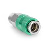High Flow Coupler 1/4" Body 3/8" NPT Male - image 3
