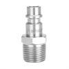 High Flow Plug 1/4" Body 3/8" NPT Male - image 1