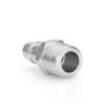 High Flow Plug 1/4" Body 3/8" NPT Male - image 2