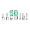 7 Piece High Flow Coupler and Plug Kit 1/4" Body 1/4" NPT - image 1