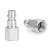 7 Piece High Flow Coupler and Plug Kit 1/4" Body 1/4" NPT - image 4