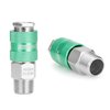 7 Piece High Flow Coupler and Plug Kit 1/4" Body 1/4" NPT - image 3