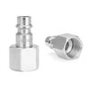 7 Piece High Flow Coupler and Plug Kit 1/4" Body 1/4" NPT - image 4