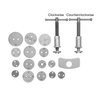 18PC DISC BRAKE SET - image 2