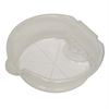 Clear Oil Drain Pan With Level Scale - image 1