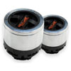 Street Master Locking Brushed Aluminum Hubs 1998-00 Ford Ranger - image 1