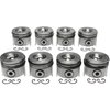 Piston and Rings Set 2001-2005 Chevy/GMC Duramax Diesel V8 6.6L Right Bank with 4.065" Bore (+.010") - image 4