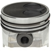 Piston and Rings Set 1988-1994 Ford/Navistar Powerstroke Diesel V8 7.3L with 4.110" Bore (Standard) Reduced Compression - image 1