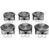 Piston and Rings Set 2006-2011 GM High Value V6 3.5/3.9L with 99.25mm Bore (+.25mm) - image 4