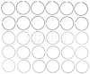 Plasma-Moly Piston Ring Set 1990-2013 Chrysler 3.3/3.7L V6 with 3.681" Bore (+.030")