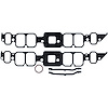 Intake Manifold Gasket Set 1965-1989 Big Block Chevy V8 396/402/427/454 with Rectangle Port - image 1