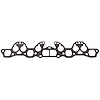 Intake And Exhaust Manifold Set Datsun 810 L24E 6 Cyl.w/2393cc 10/79-84 int&exh - image 1