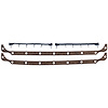 Oil Pan Gasket Set 1959-1969 Small Block Chrysler 273/318/326/340 in Cork-Rubber - image 1