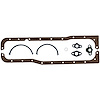 Oil Pan Gasket Set 1962-1995 Small Block Ford 221/255/260/289/302 in Cork with Metal Carrier