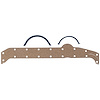 Oil Pan Gasket Set 1970-1986 Small Block Chevy 262/267/305/350/400 in Cork-Rubber - image 1