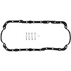Oil Pan Gasket Set 1969-1997 Small Block Ford 351W (5.8L) in Molded Rubber - image 1
