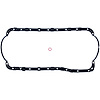 Oil Pan Gasket Set 1989-1997 Big Block Ford 370/460ci (6.1/7.5L) in Molded Rubber - image 1