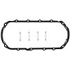 Oil Pan Gasket Set 1987-1997 Chevy 60 Degree V6 2.8/3.1/3.4L in Molded Rubber - image 1