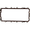 Oil Pan Gasket Set 1991-2014 Ford Modular V8 4.6/5.4L in Molded Rubber - image 1