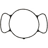 Timing Cover Gasket GM 3.6L High Feature Vin 7 2004-2009 Vin V 2008-2009 Vin D 2009 - image 1