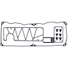 Valve Cover Set Ford-Pass 79 1.3L Festiva 88-93 Merc 98 1.6L Tracer 86-89 Mazda 323 w/159 - image 1