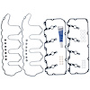 Valve Cover Gasket Set 2004-2007 Chevy/GMC Duramax Diesel V8 6.6L - image 1