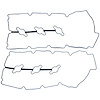 Valve Cover Gasket Set  for 2006-2012 Kia/Hyundai VS50560 V6 3.3/3.8L in Molded Rubber - image 1