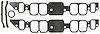 Intake Manifold Gasket Set for Big Block Chevy Rectangle Port - image 1