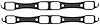Exhaust Header Gasket Set for Big Block Chrysler - image 1