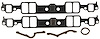 Intake Manifold Gasket Set for Small Block Chevy - image 1