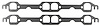 Exhaust Header Gasket Set for Small Block Chevy