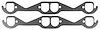Exhaust Header Gasket Set for Small Block Chevy - image 1