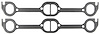 Exhaust Header Gasket Set for Pontiac V8 - image 1