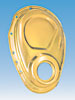 Steel Timing Cover Small Block Chevy Gold - image 1
