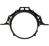 Mid-Mount Plate with Safety Shield Small Block Chevy to PG/TH350/TH400 Automatic - image 1