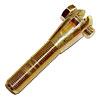 Upper Ball Joint Clevis Pin 5/8" Threads with 3/8" Bolt Holes - image 1